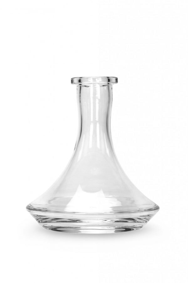 vaso vetro classico trasparente per narghilè