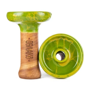 oblako phunnel l glaze top green yellow marble