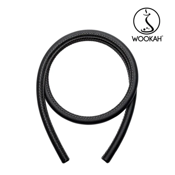 Wookah - Tubo in pelle (Nero)