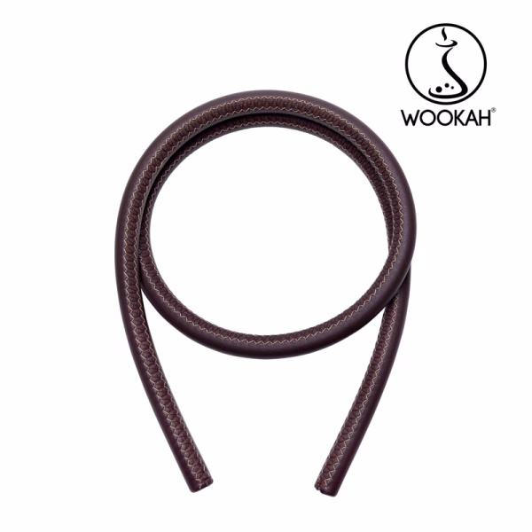 narghita-tubo-in-pelle-silicone-narghilè-Wookah-Leather-Hose-Brown