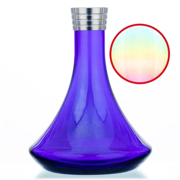 Aladin-Shisha-MVP-460-Blue-vetro-ricambio-blu-narghita