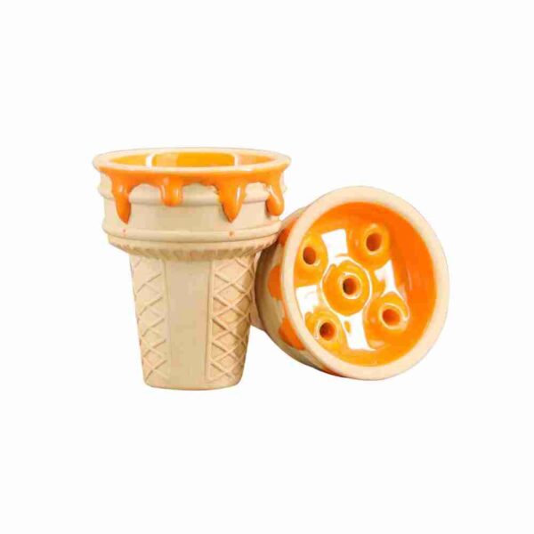 werkbun gelato orange braciere narghilè kopfe bowl shisha narghita hookah
